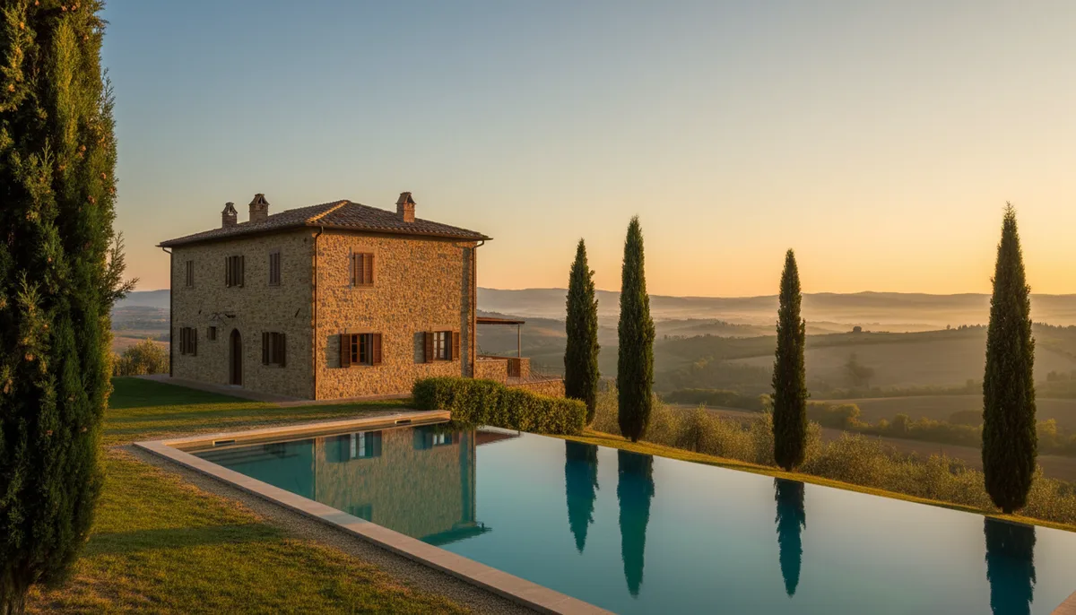 Villa toscane en location : types de propriétés, zones et réservation